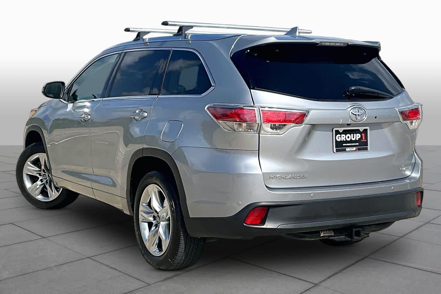 2016 Toyota Highlander Limited Silver Sky Metallic at Texan GMC Buick