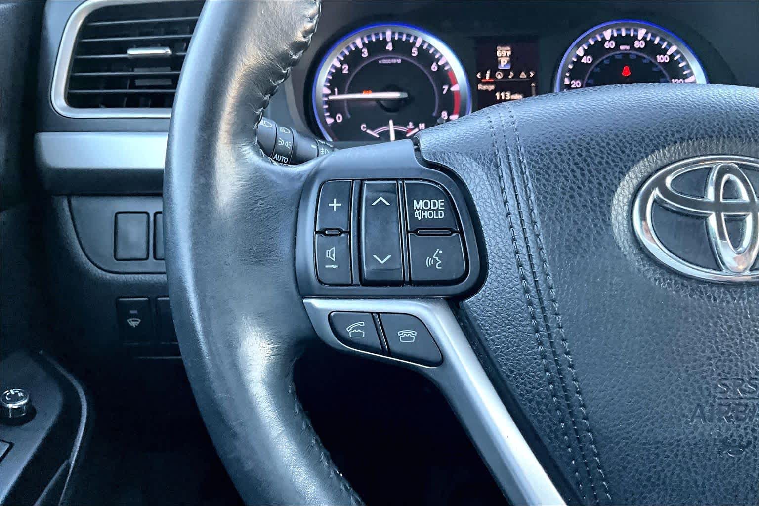 2015 Toyota Highlander Limited Ooh La La Rouge Mica at AutoNation Ford Gulf Fwy