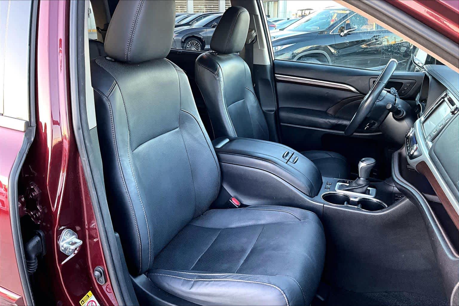 2015 Toyota Highlander Limited Ooh La La Rouge Mica at AutoNation Ford Gulf Fwy