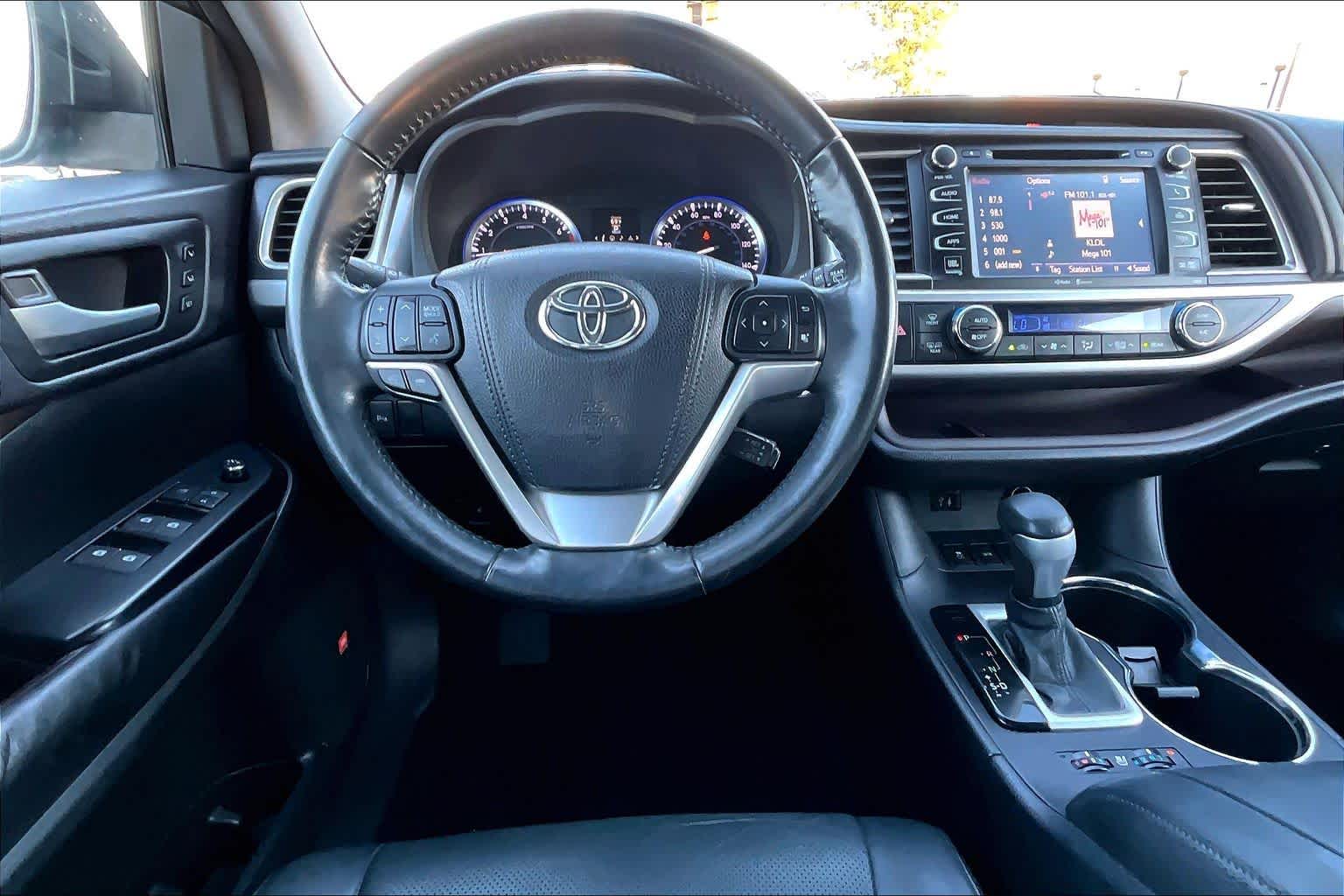 2015 Toyota Highlander Limited Ooh La La Rouge Mica at AutoNation Ford Gulf Fwy