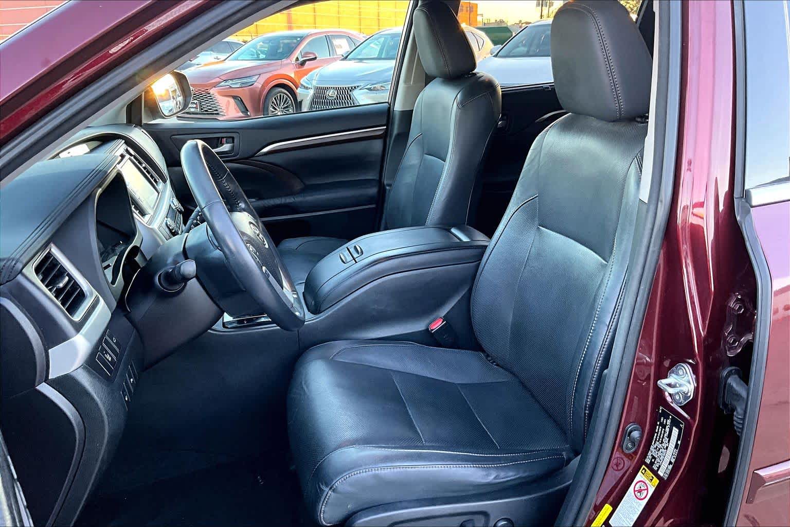 2015 Toyota Highlander Limited Ooh La La Rouge Mica at AutoNation Ford Gulf Fwy