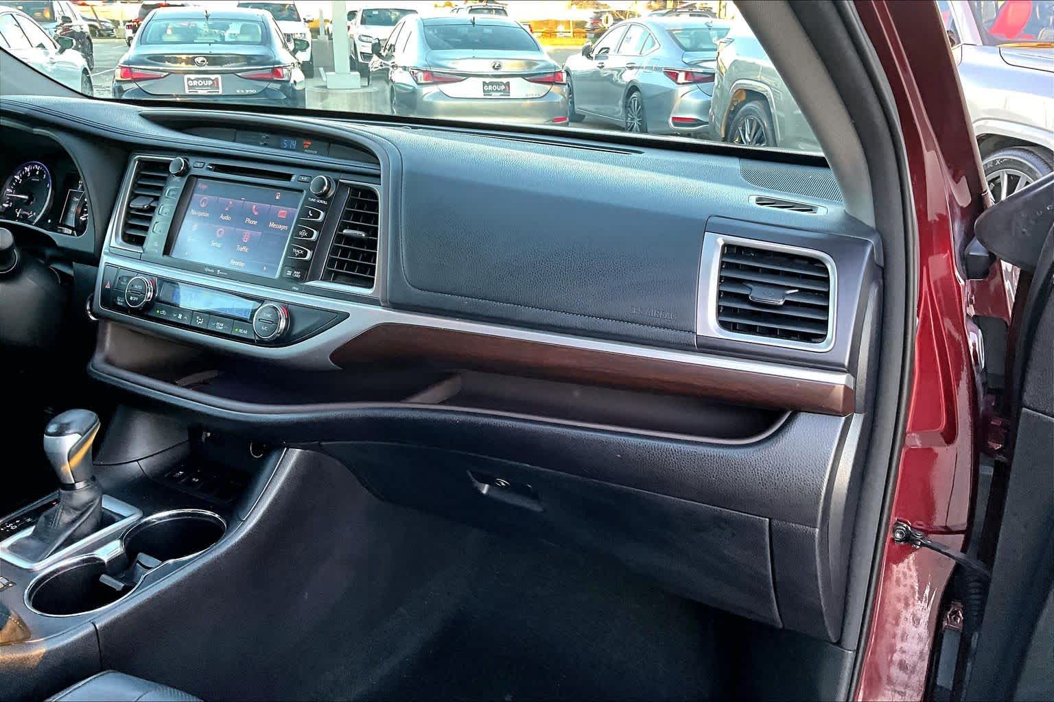 2015 Toyota Highlander Limited Ooh La La Rouge Mica at AutoNation Ford Gulf Fwy