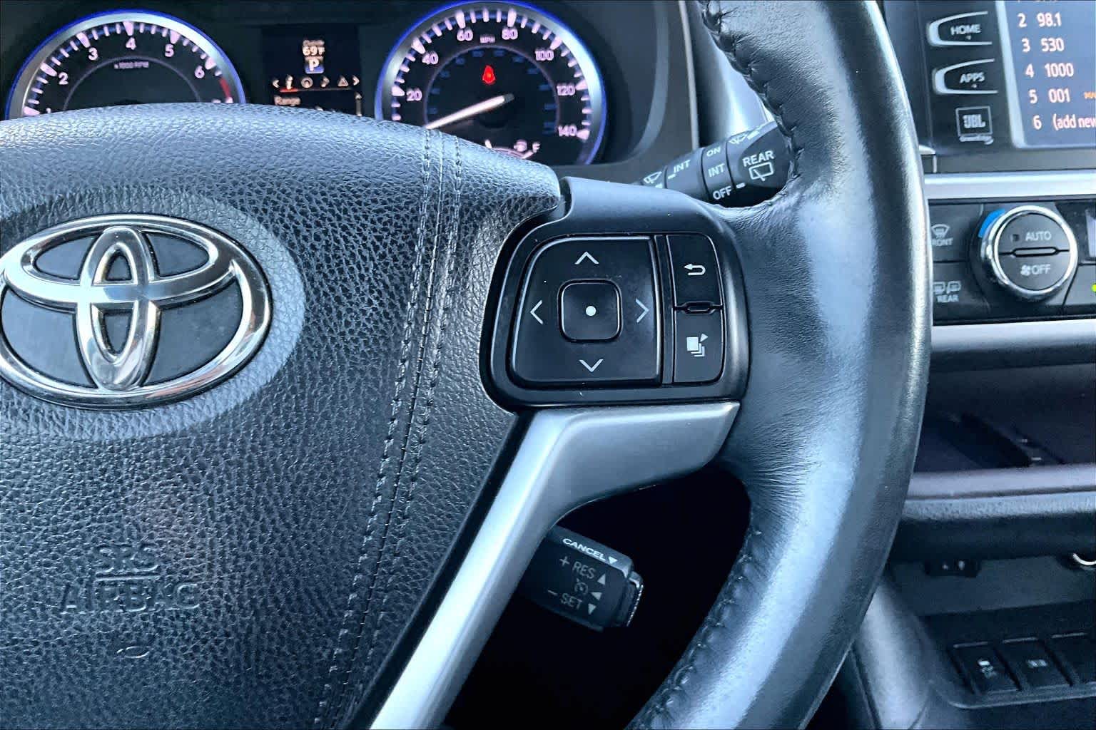 2015 Toyota Highlander Limited Ooh La La Rouge Mica at AutoNation Ford Gulf Fwy