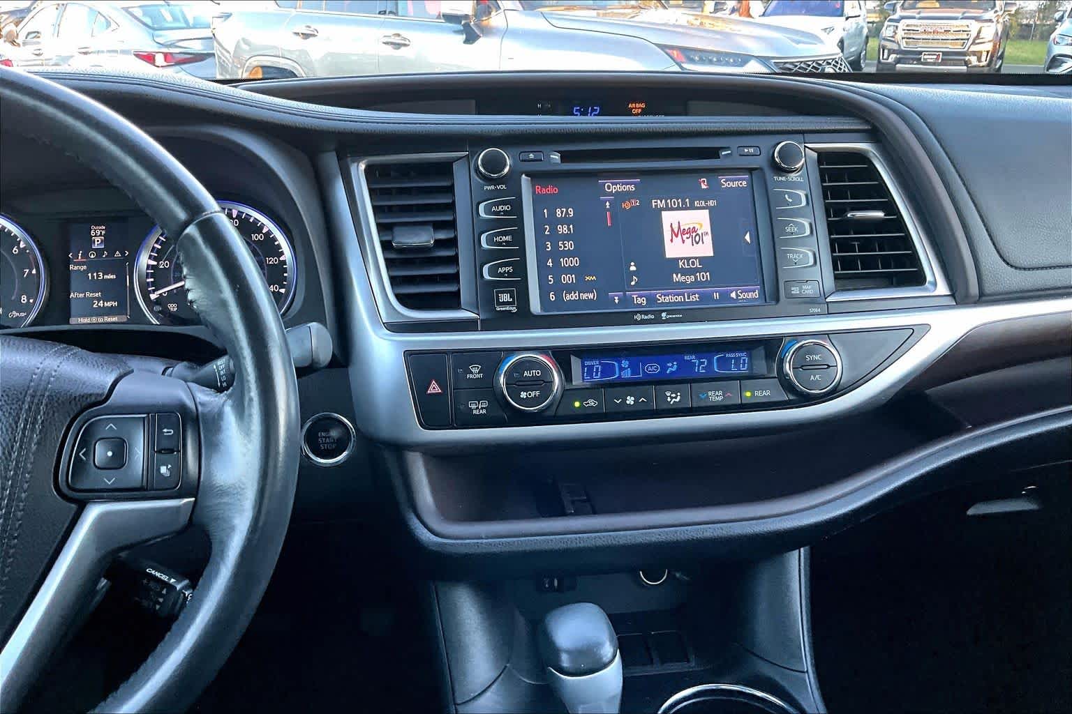 2015 Toyota Highlander Limited Ooh La La Rouge Mica at AutoNation Ford Gulf Fwy