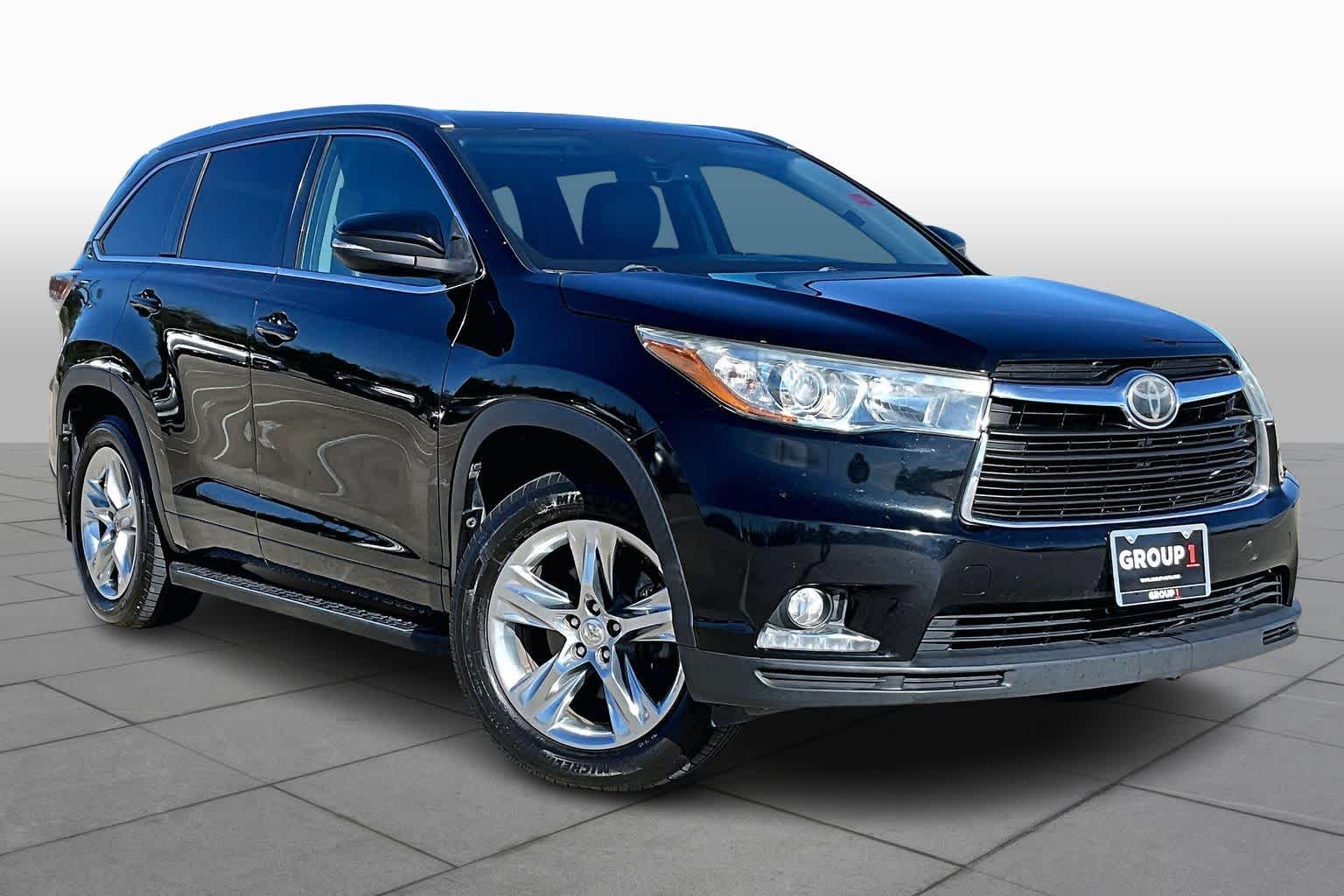2014 Toyota Highlander Limited Platinum Attitude Black Metallic at Lexus Southwest Houston