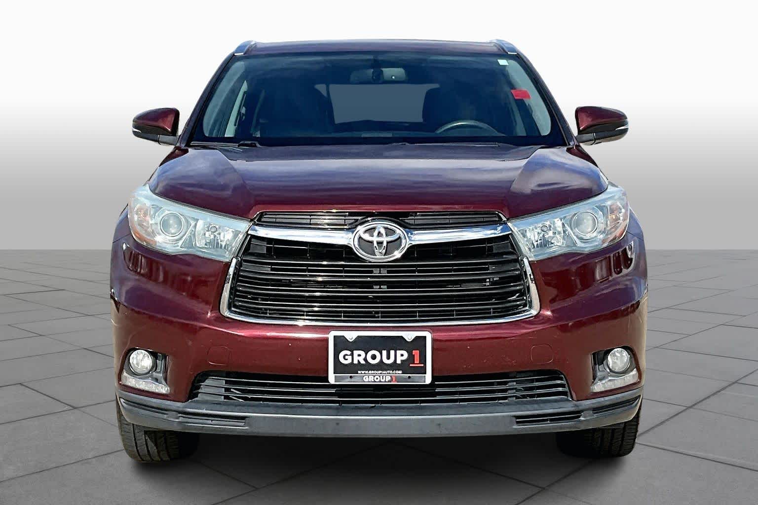 2015 Toyota Highlander Limited Ooh La La Rouge Mica at Honda of Clear Lake