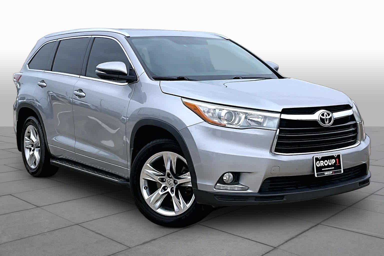 2015 Toyota Highlander Limited Silver Sky Metallic at Honda of Clear Lake