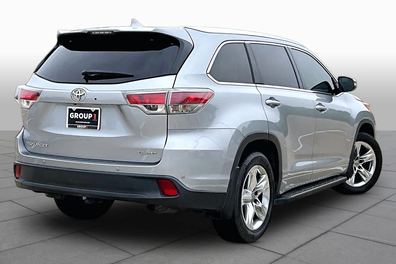 2015 Toyota Highlander Limited Silver Sky Metallic at Honda of Clear Lake