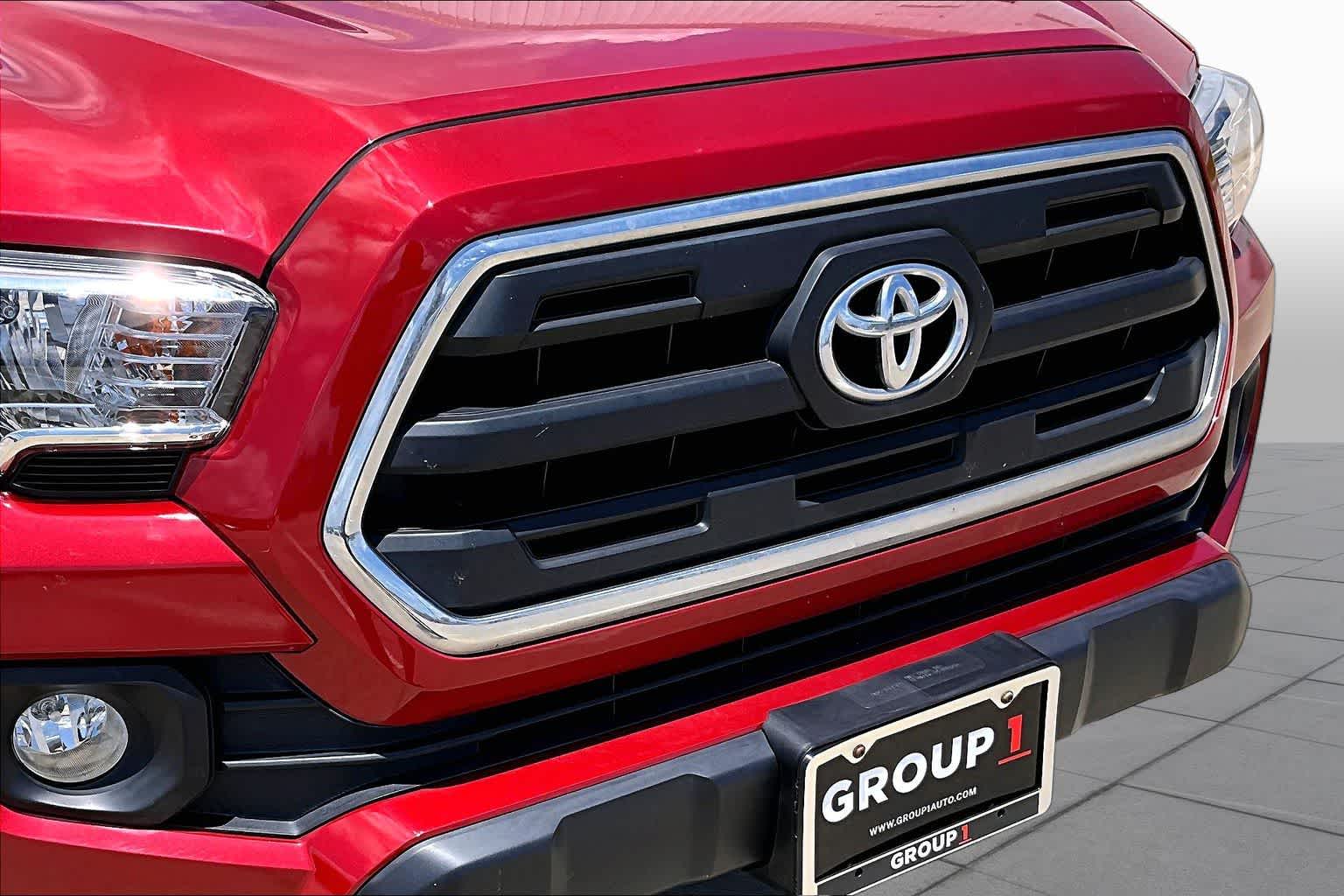 2016 Toyota Tacoma SR5 Barcelona Red Metallic at Group 1 Toyota Southwest