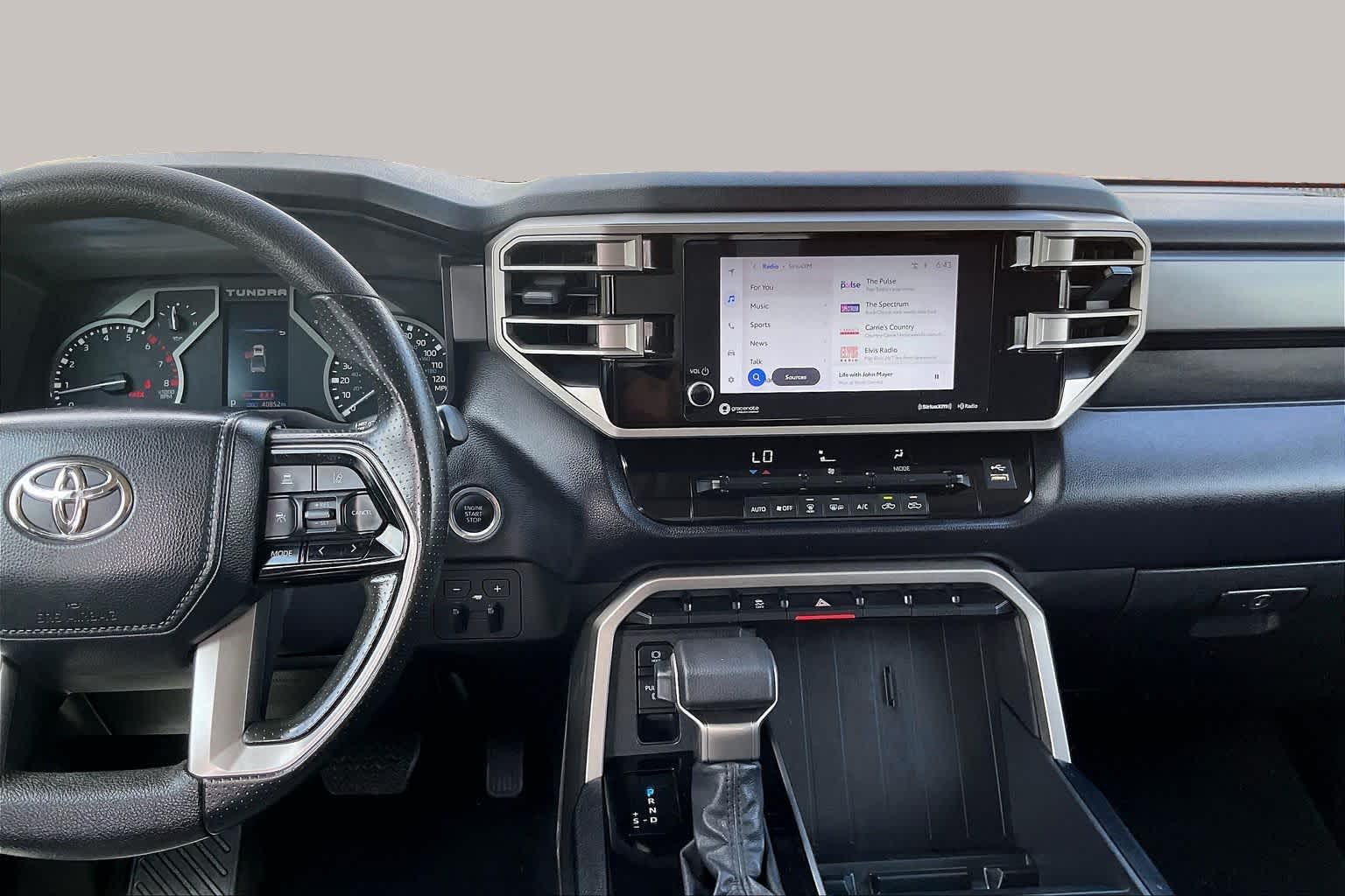 2023 Toyota Tundra SR5 Midnight Black Metallic at Group 1 Toyota Southwest