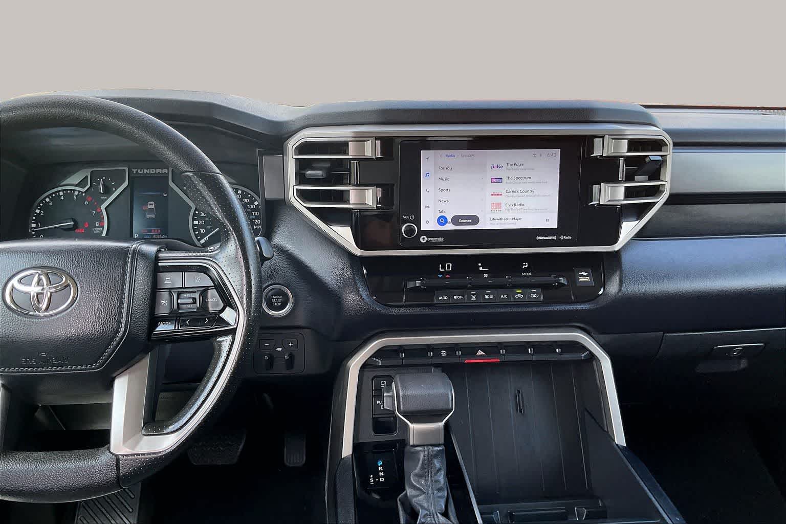 2023 Toyota Tundra SR5 Midnight Black Metallic at Group 1 Toyota Southwest