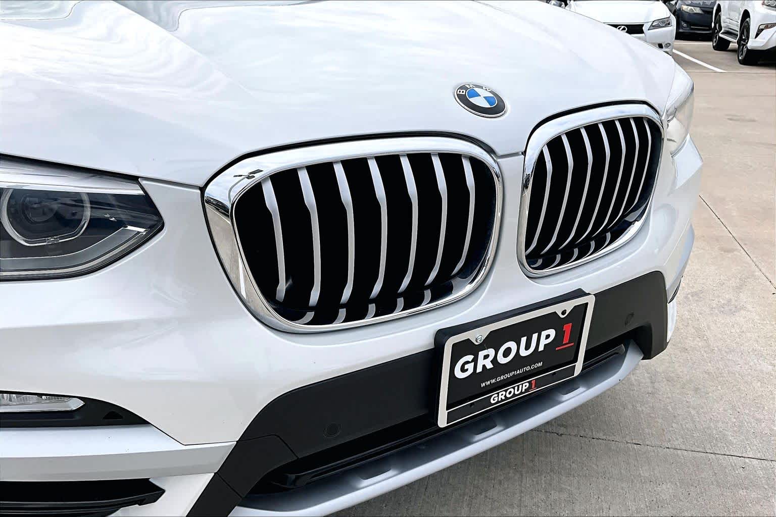 2019 BMW X3 sDrive30i Mineral White Metallic at AutoNation Chrysler Jeep Dodge Ram Spring
