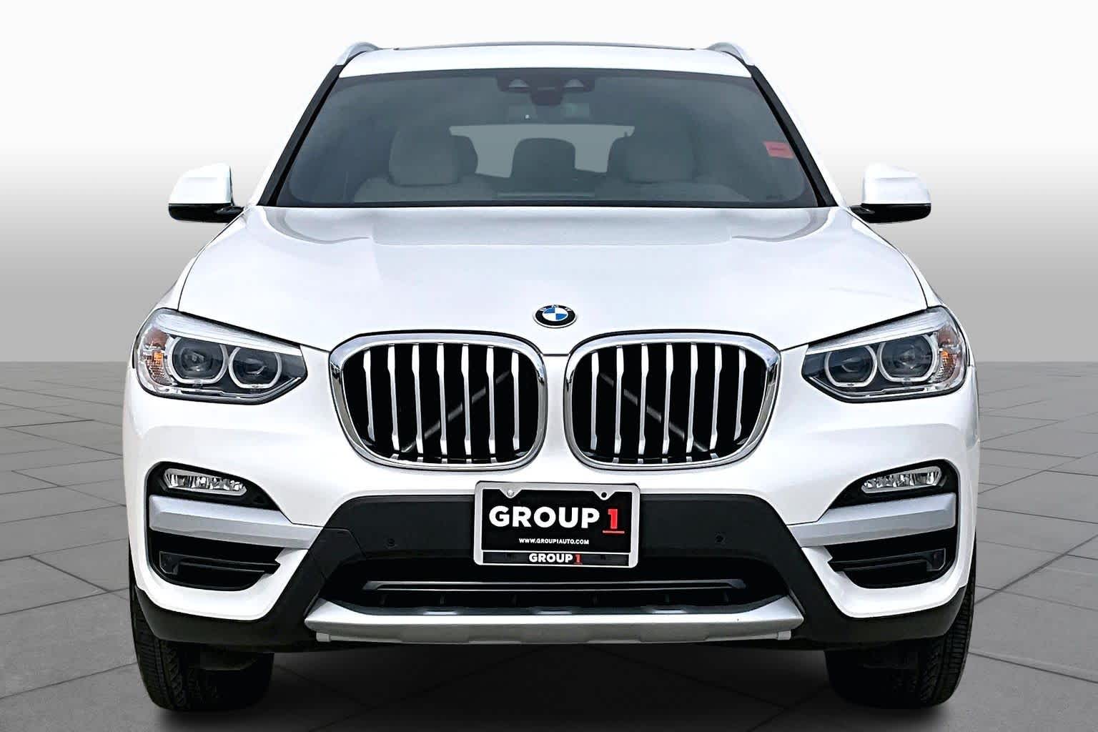 2019 BMW X3 sDrive30i Mineral White Metallic at AutoNation Chrysler Jeep Dodge Ram Spring