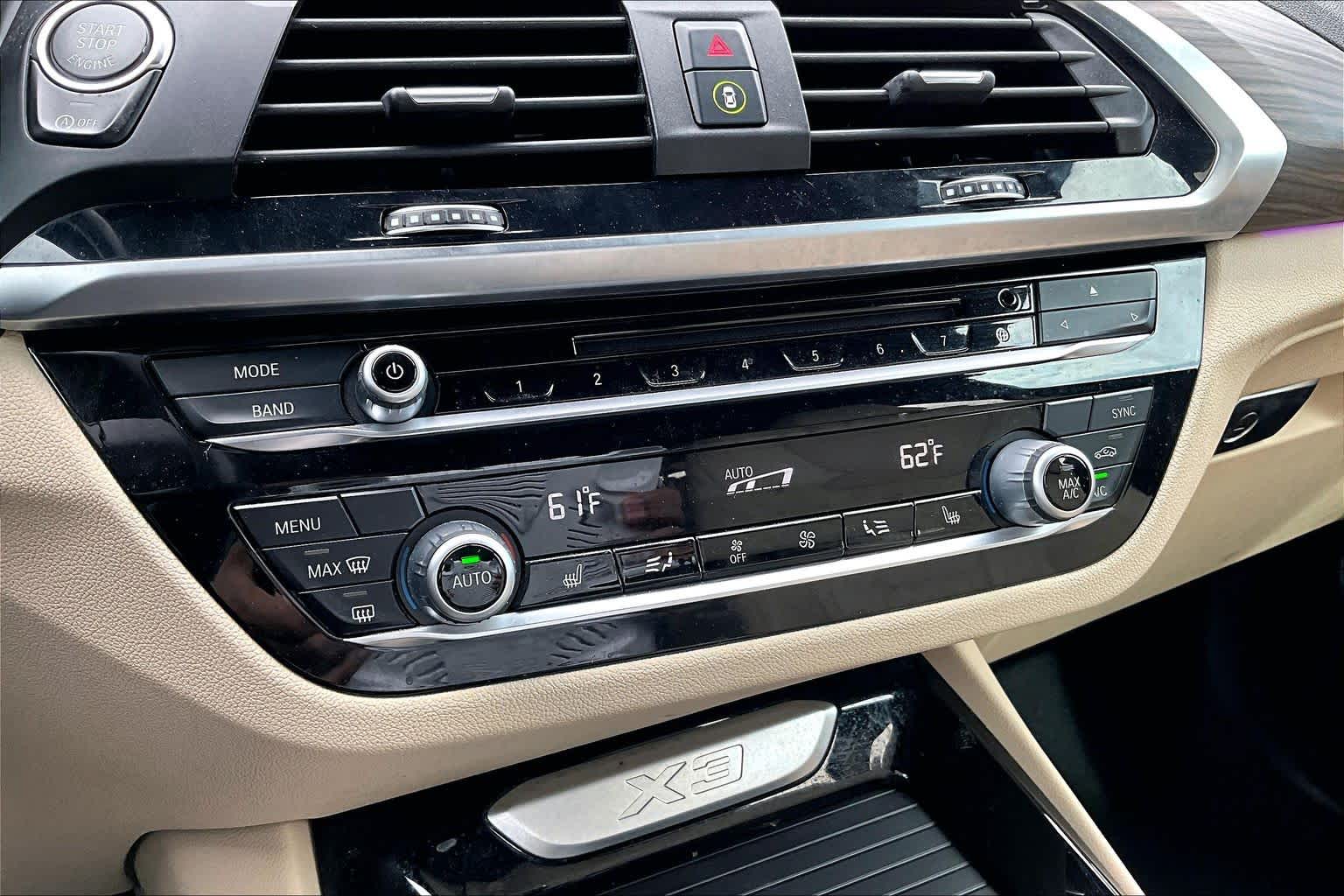 2019 BMW X3 sDrive30i Mineral White Metallic at AutoNation Chrysler Jeep Dodge Ram Spring