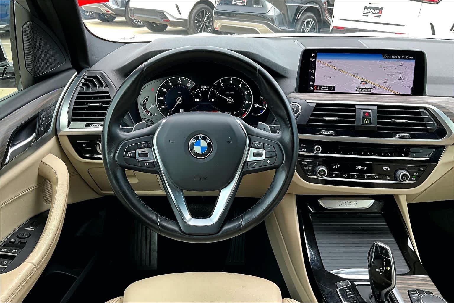 2019 BMW X3 sDrive30i Mineral White Metallic at AutoNation Chrysler Jeep Dodge Ram Spring