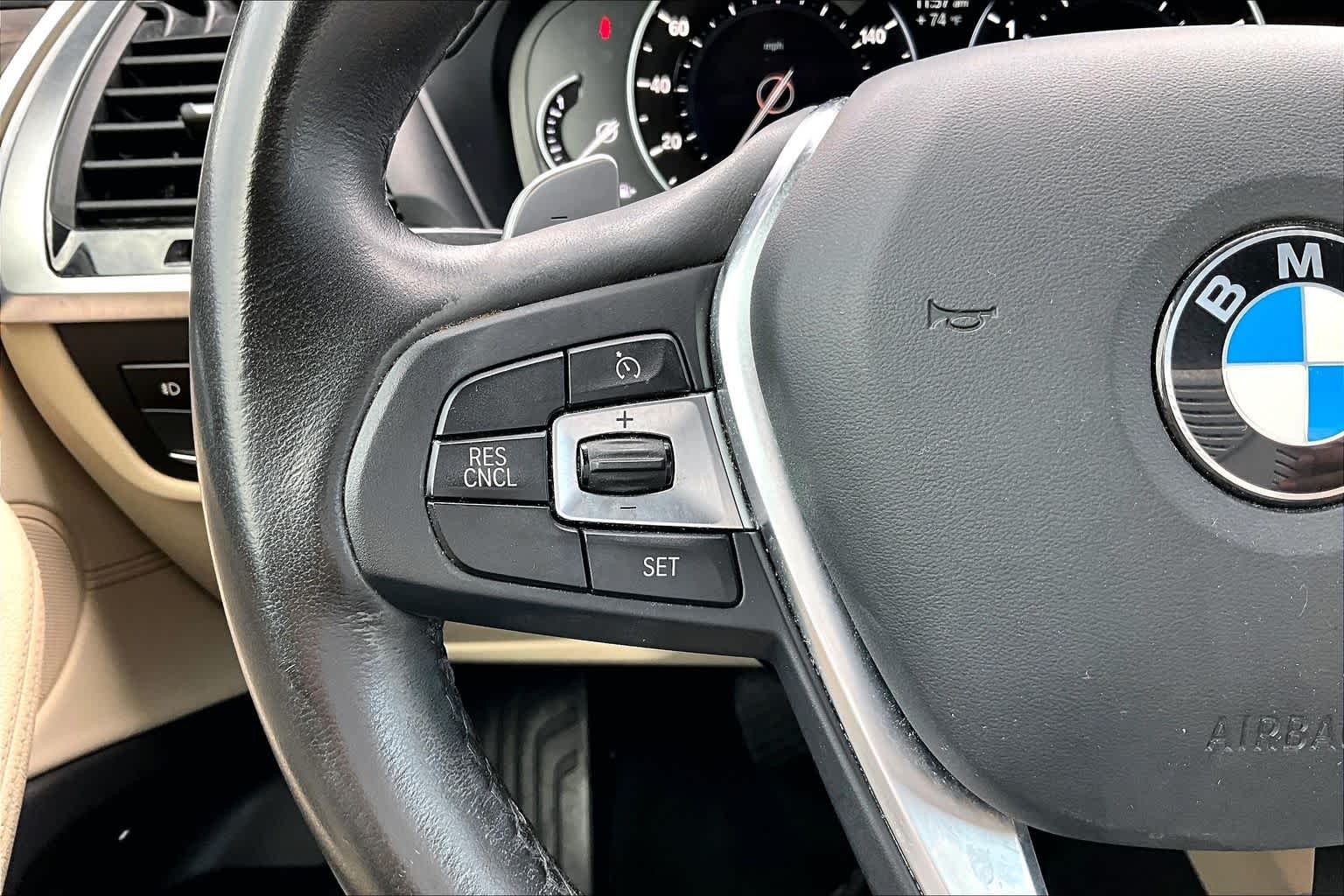 2019 BMW X3 sDrive30i Mineral White Metallic at AutoNation Chrysler Jeep Dodge Ram Spring