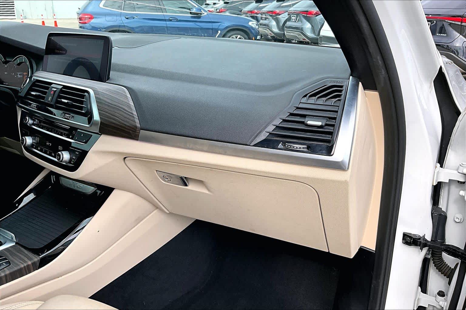 2019 BMW X3 sDrive30i Mineral White Metallic at AutoNation Chrysler Jeep Dodge Ram Spring