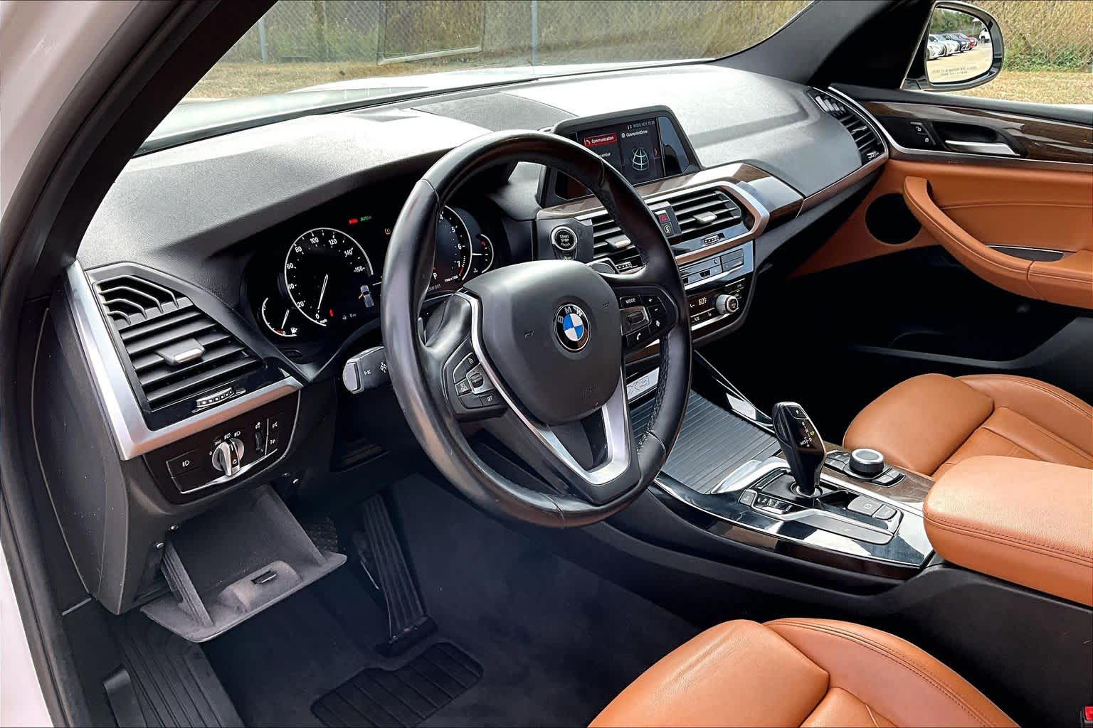 2019 BMW X3 sDrive30i Mineral White Metallic at AutoNation Chrysler Jeep Dodge Ram Spring