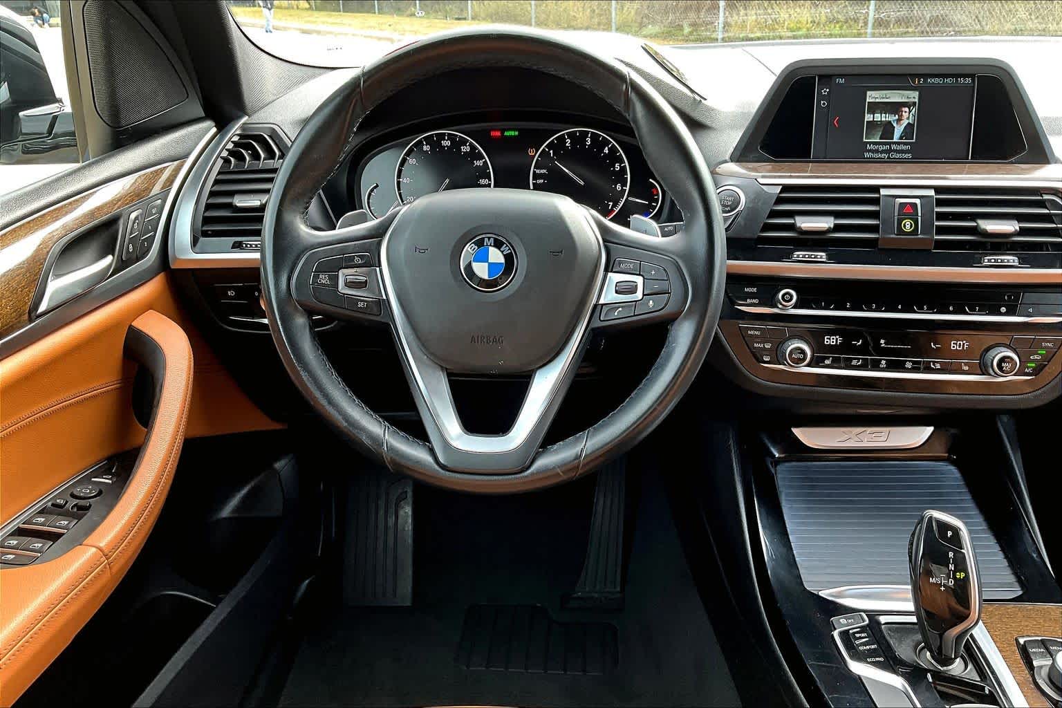 2019 BMW X3 sDrive30i Mineral White Metallic at AutoNation Chrysler Jeep Dodge Ram Spring