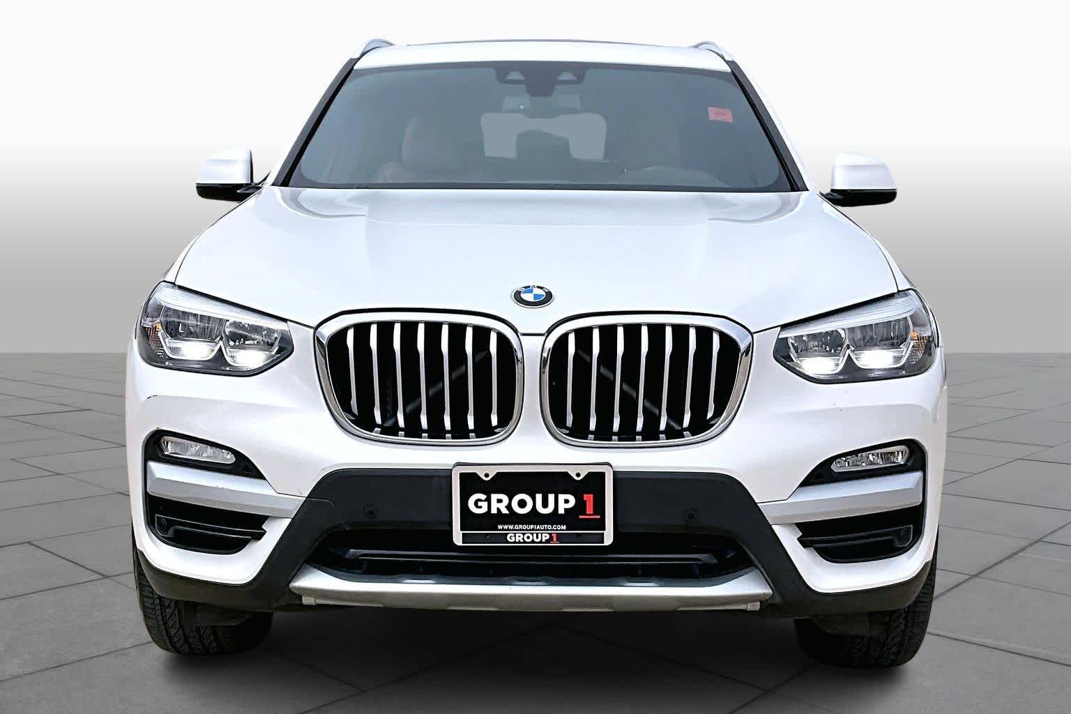 2019 BMW X3 sDrive30i Mineral White Metallic at AutoNation Chrysler Jeep Dodge Ram Spring