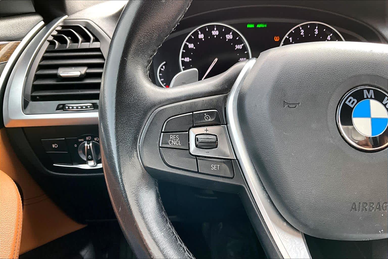 2019 BMW X3 sDrive30i Mineral White Metallic at AutoNation Chrysler Jeep Dodge Ram Spring