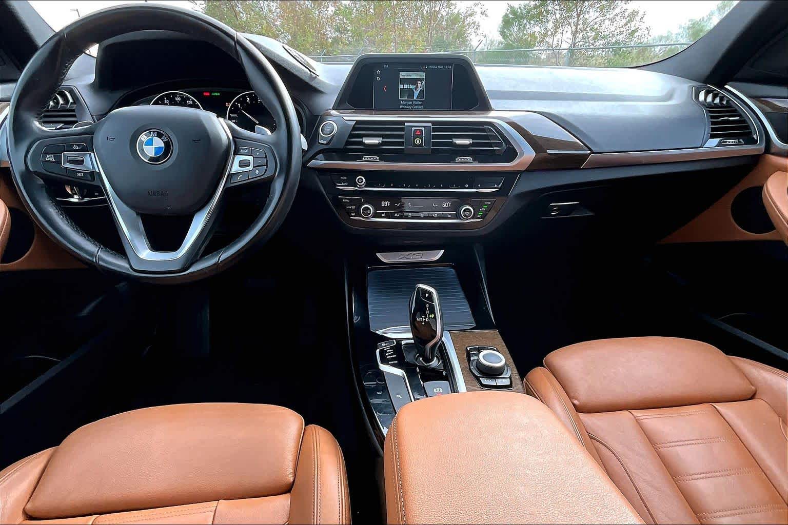 2019 BMW X3 sDrive30i Mineral White Metallic at AutoNation Chrysler Jeep Dodge Ram Spring