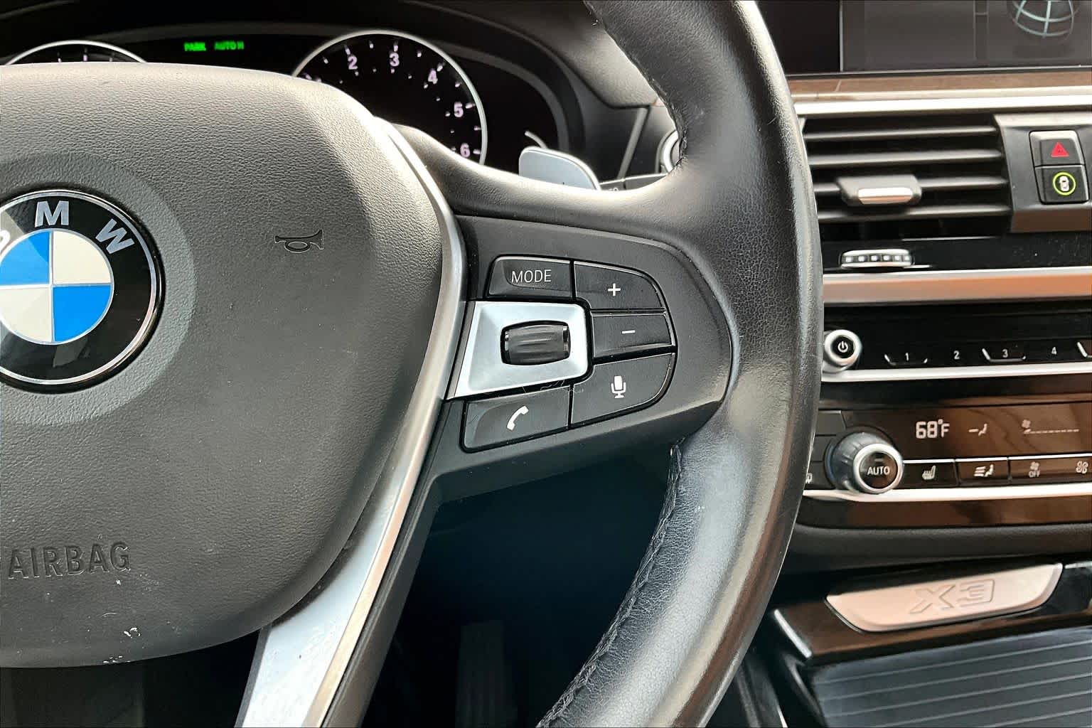 2019 BMW X3 sDrive30i Mineral White Metallic at AutoNation Chrysler Jeep Dodge Ram Spring