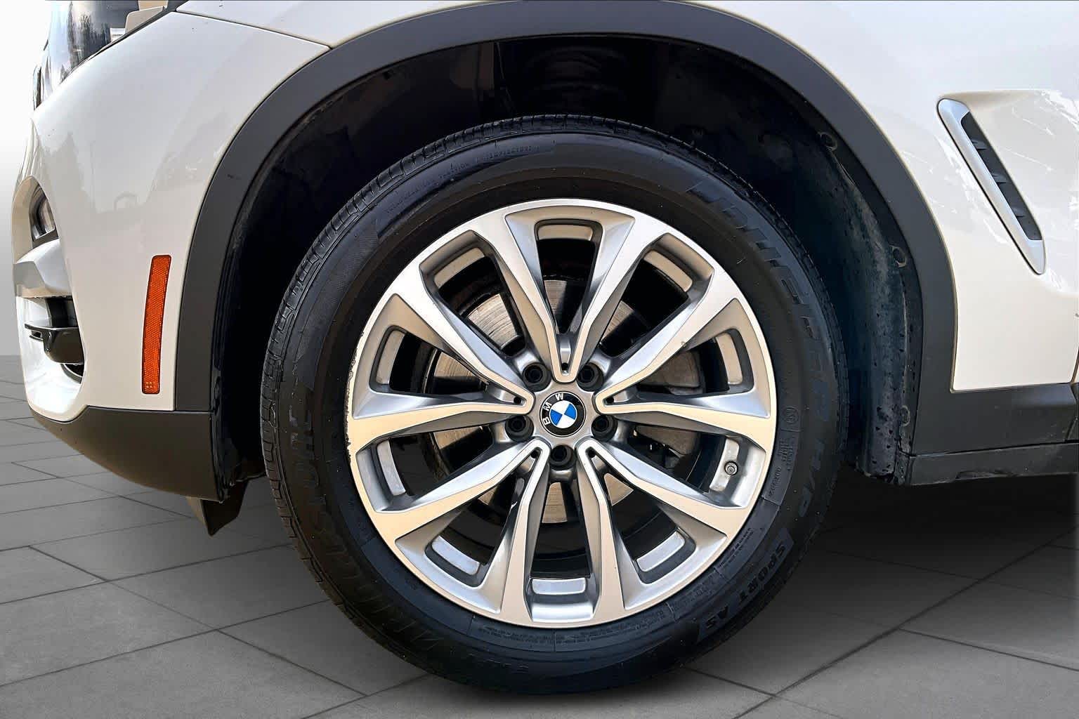 2019 BMW X3 sDrive30i Mineral White Metallic at AutoNation Chrysler Jeep Dodge Ram Spring
