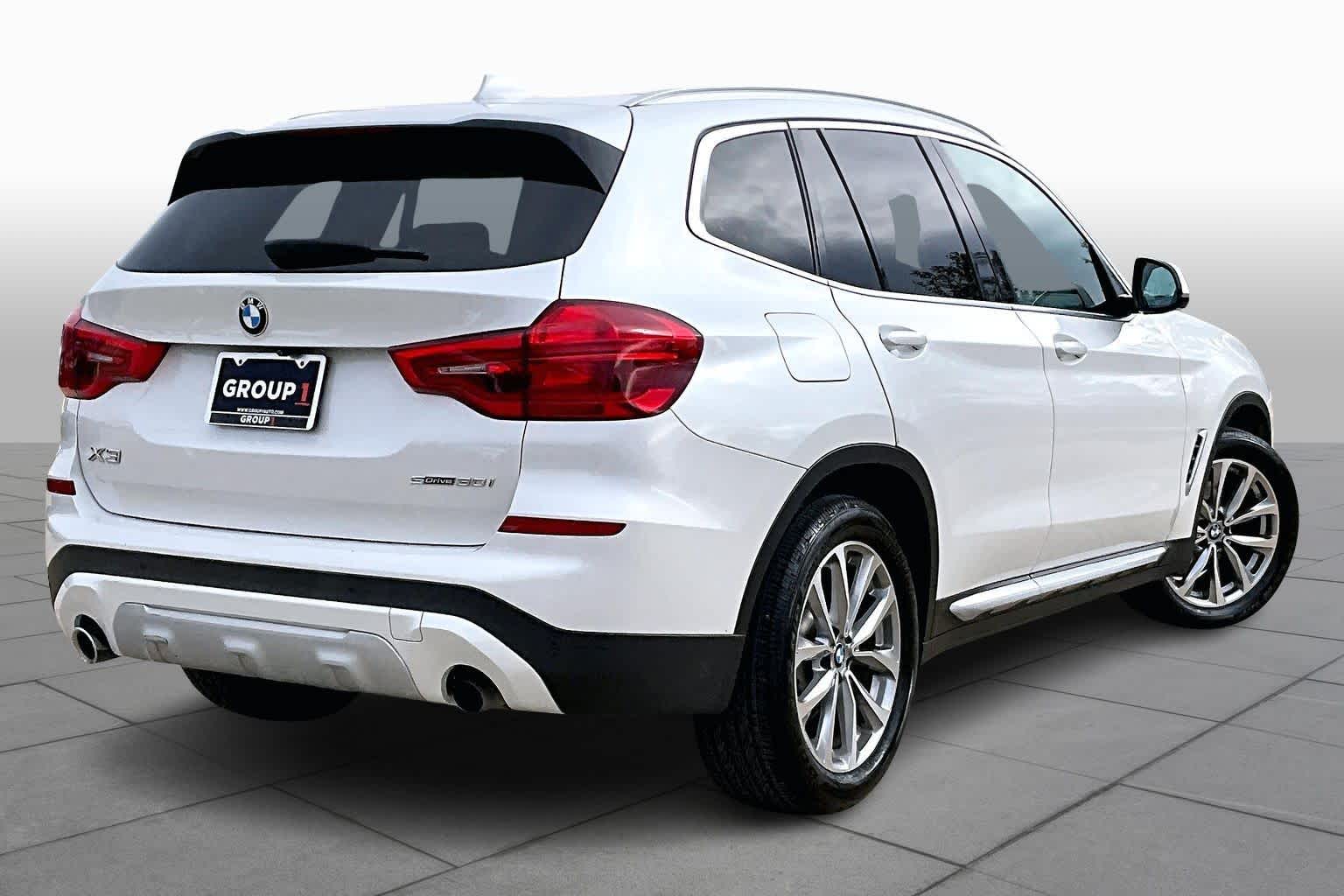 2019 BMW X3 sDrive30i Mineral White Metallic at AutoNation Chrysler Jeep Dodge Ram Spring