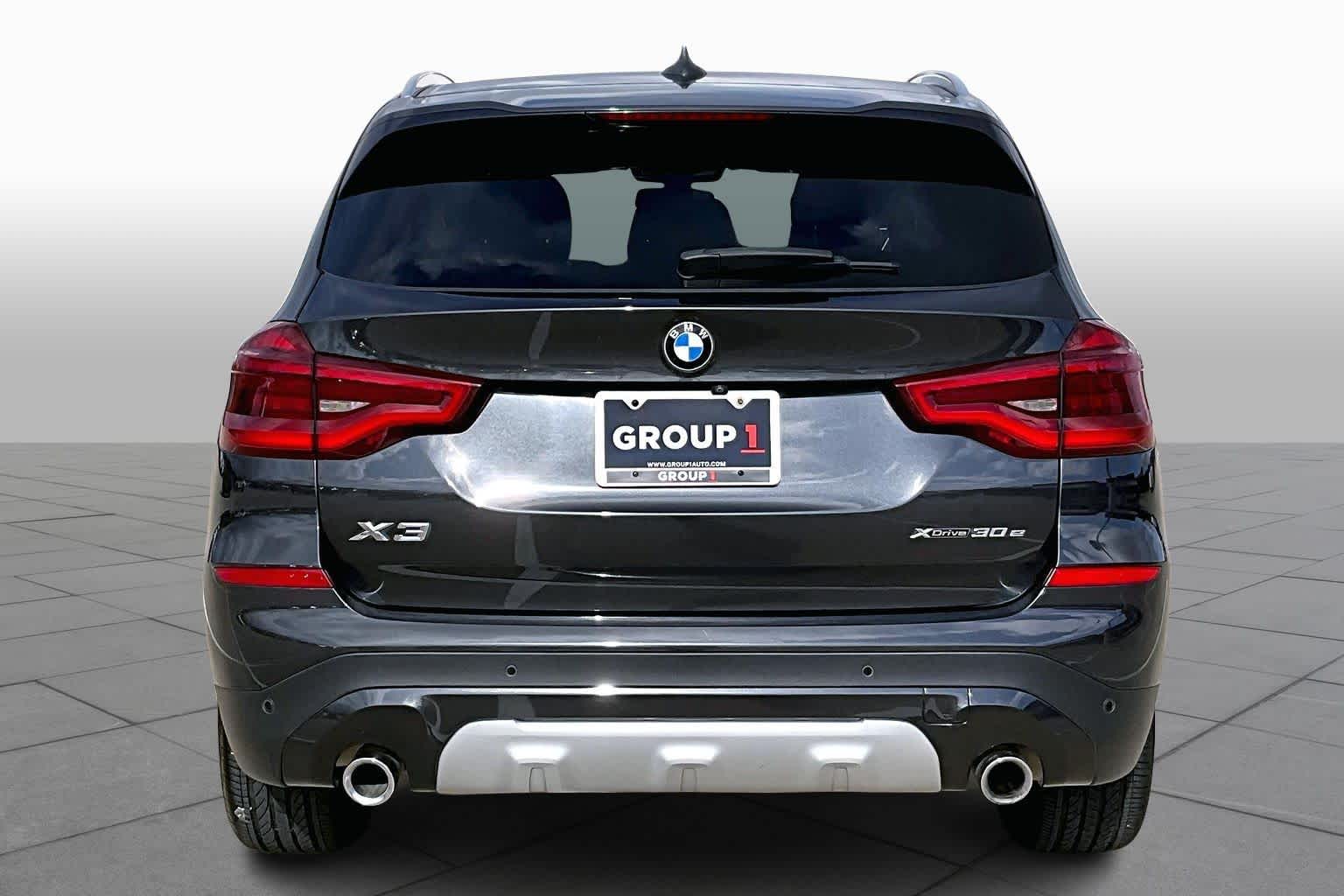 2020 BMW X3 xDrive30e Dark Graphite Metallic at Sterling McCall Nissan