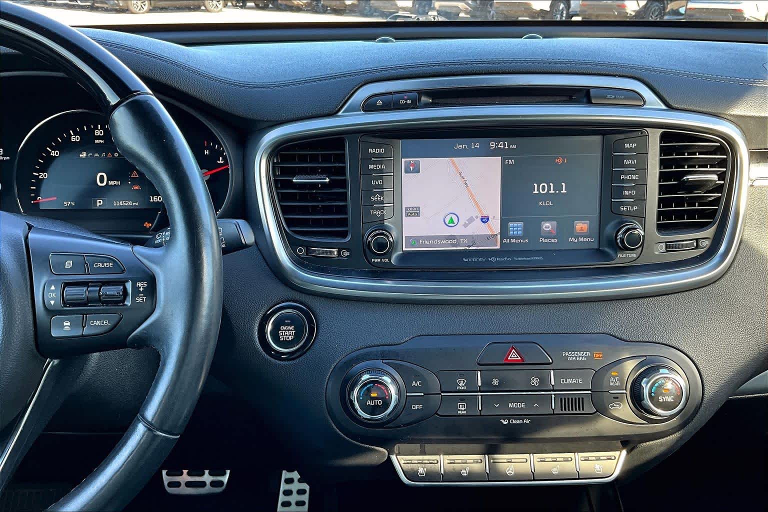 2018 Kia Sorento SX Limited V6 Titanium Silver at AutoNation USA Katy