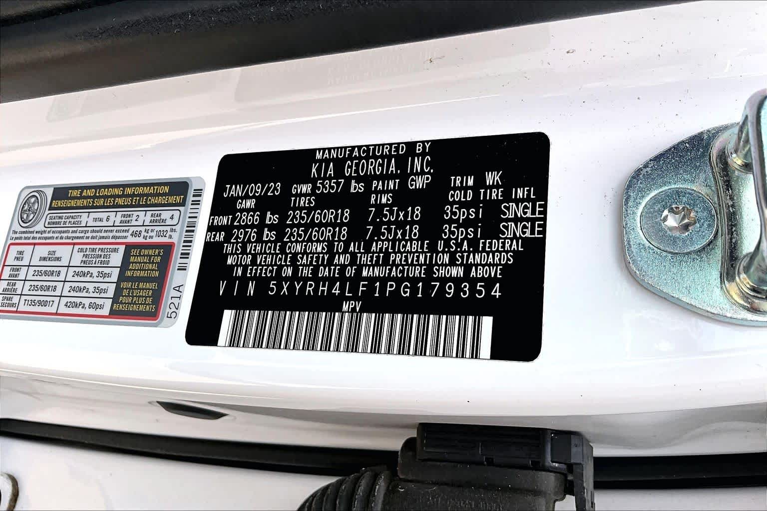 2023 Kia Sorento photo 37 of 37