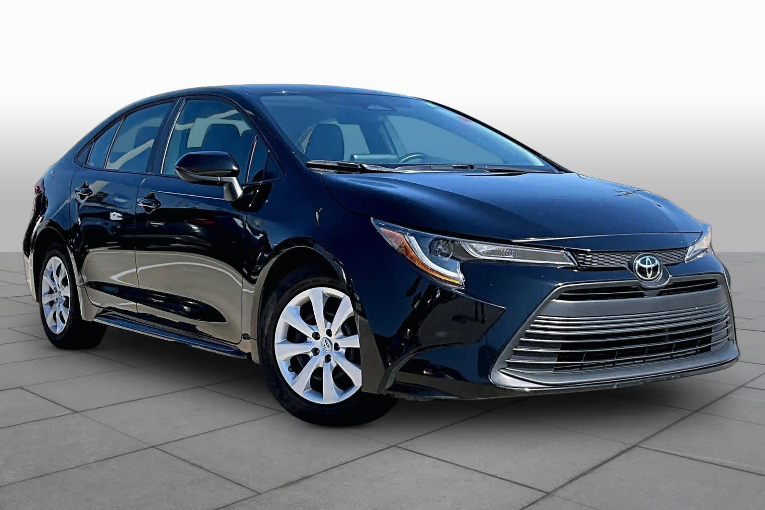 2024 Toyota Corolla LE Midnight Black Metallic at Beck & Masten Kia