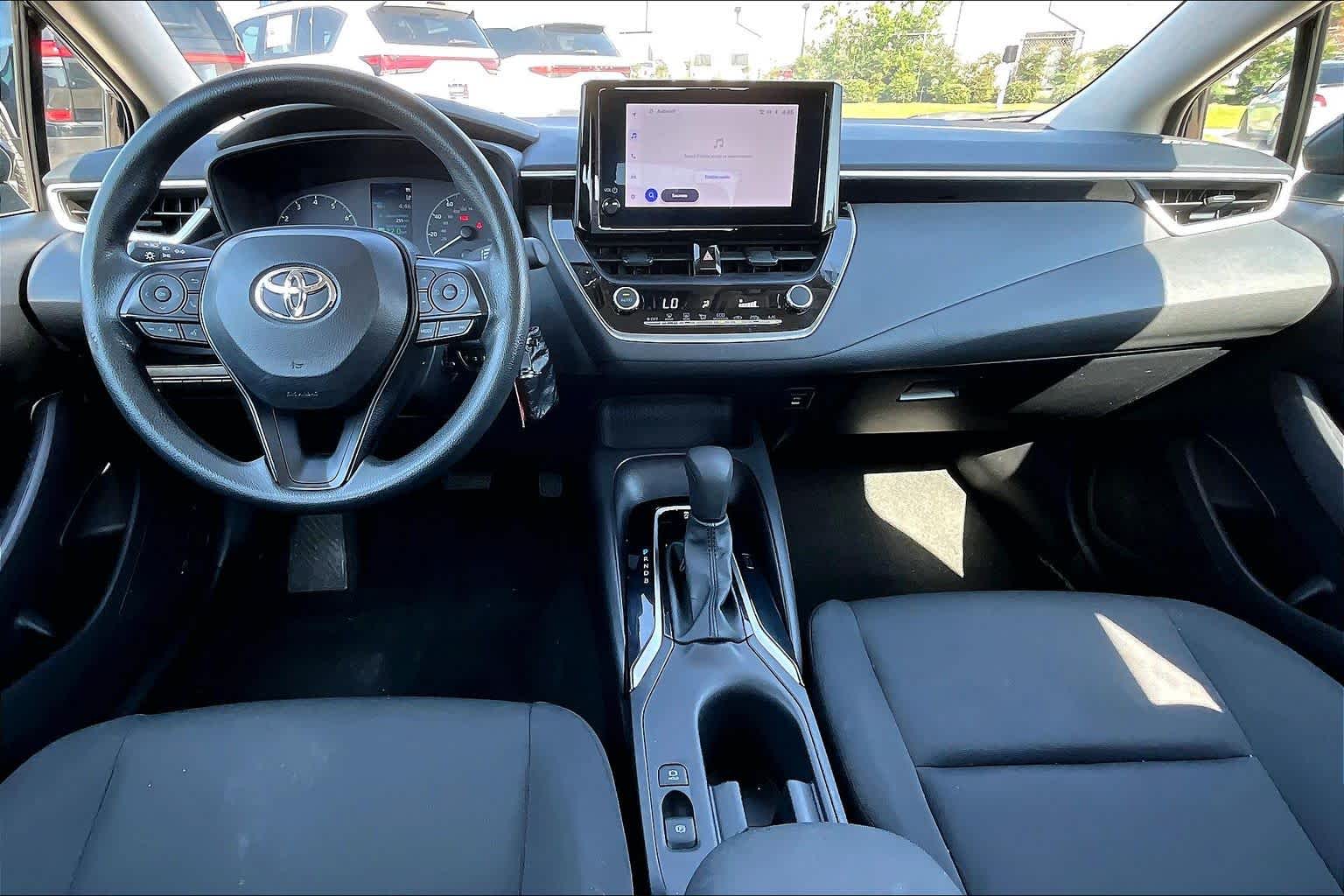 2024 Toyota Corolla LE Midnight Black Metallic at Beck & Masten Kia