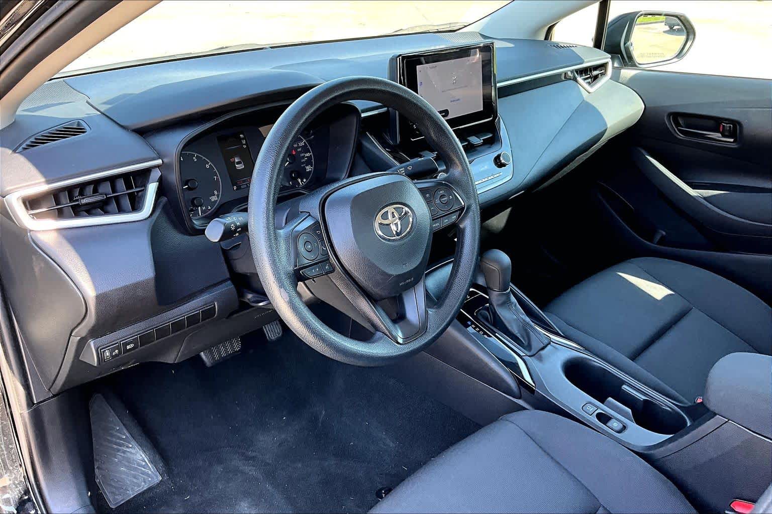 2024 Toyota Corolla LE Midnight Black Metallic at Beck & Masten Kia