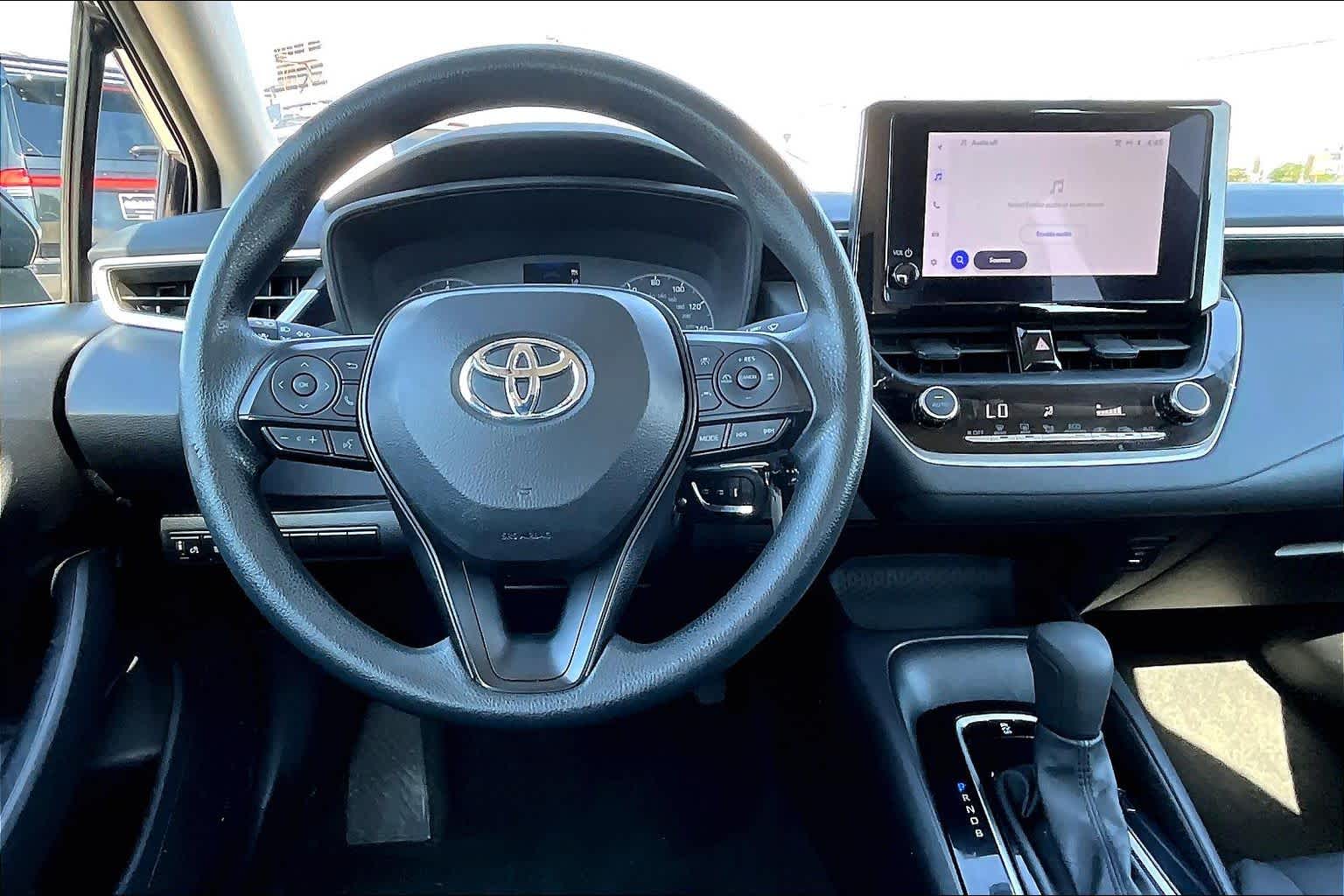 2024 Toyota Corolla LE Midnight Black Metallic at Beck & Masten Kia