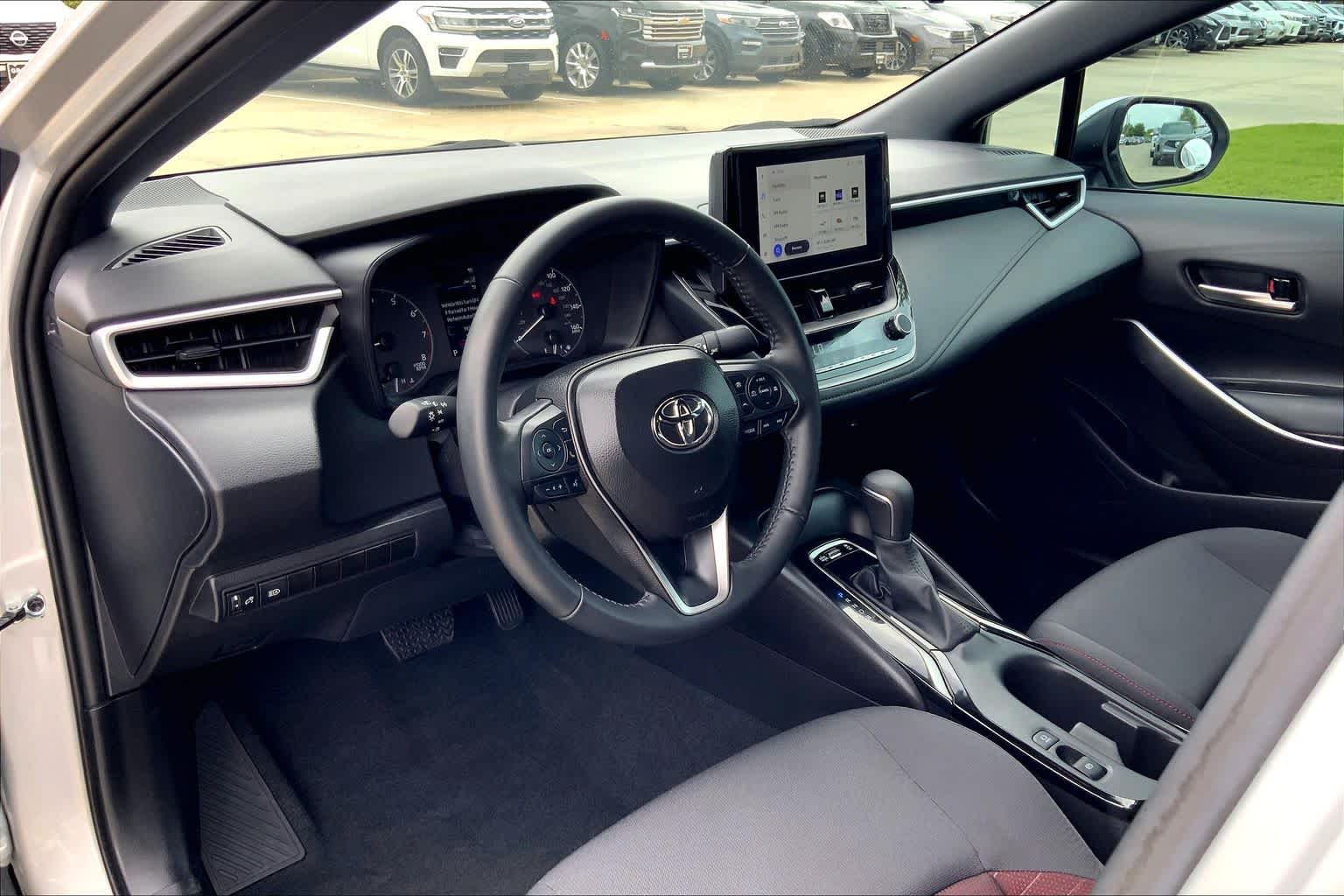 2025 Toyota Corolla SE Classic Silver Metallic at Group 1 Toyota Southwest