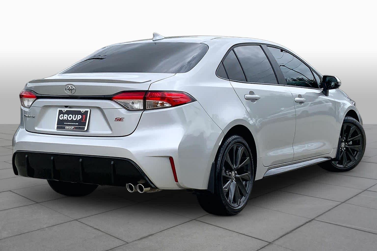 2025 Toyota Corolla SE Classic Silver Metallic at Group 1 Toyota Southwest