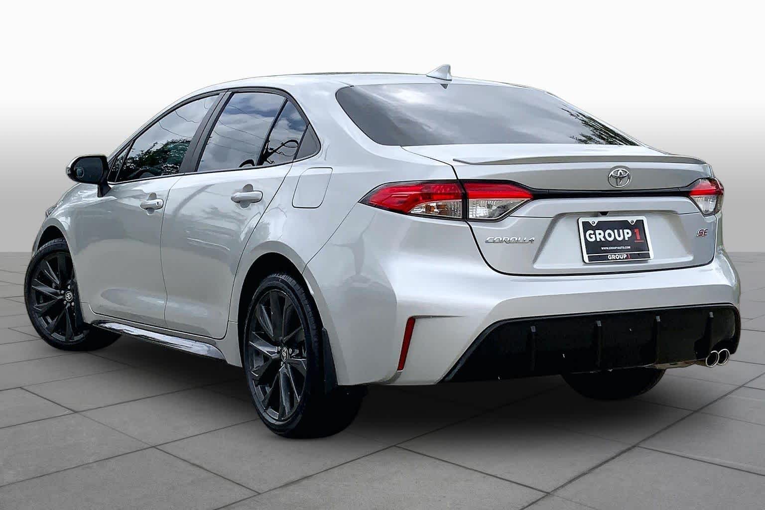 2025 Toyota Corolla SE Classic Silver Metallic at Group 1 Toyota Southwest