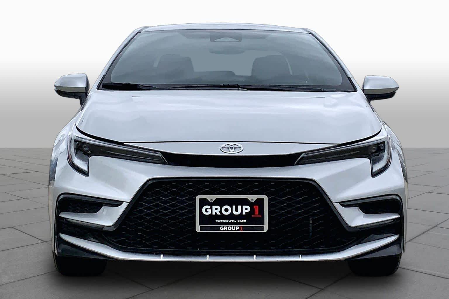 2025 Toyota Corolla SE Classic Silver Metallic at Group 1 Toyota Southwest