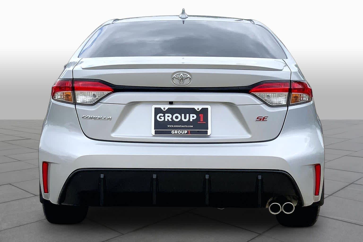2025 Toyota Corolla SE Classic Silver Metallic at Group 1 Toyota Southwest