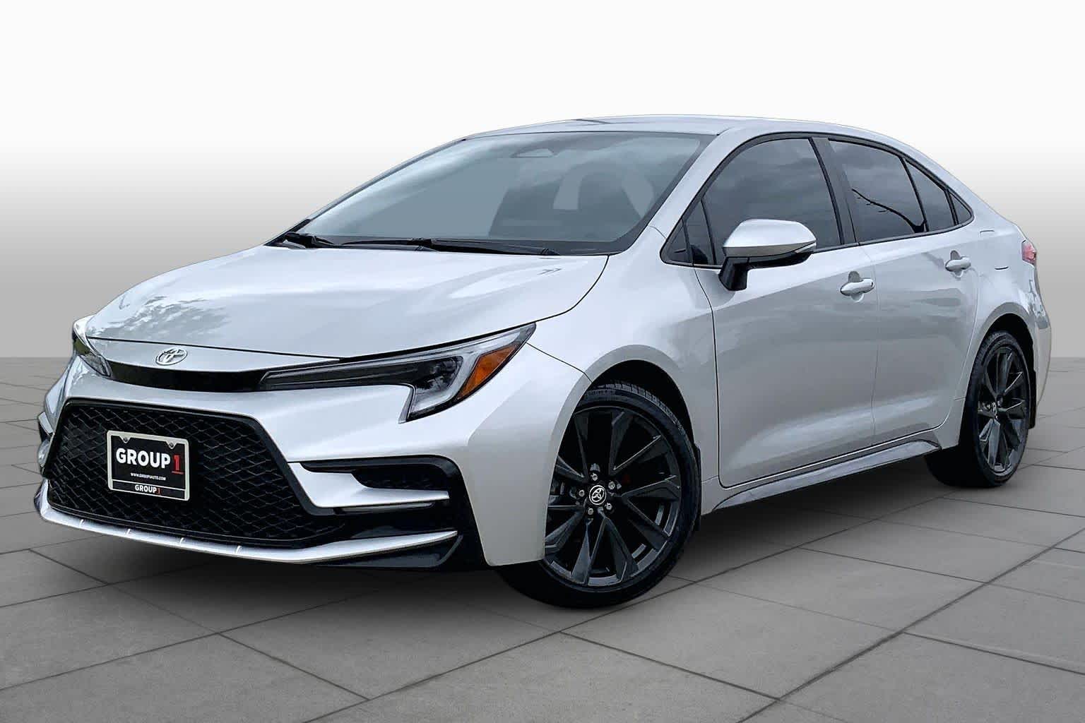 2025 Toyota Corolla SE Classic Silver Metallic at Group 1 GMC Buick South