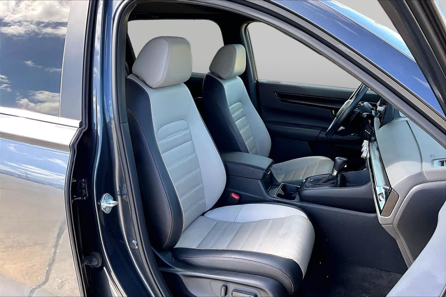 2024 Honda CR-V Hybrid Sport Touring Meteorite Gray Metallic at Honda of Clear Lake