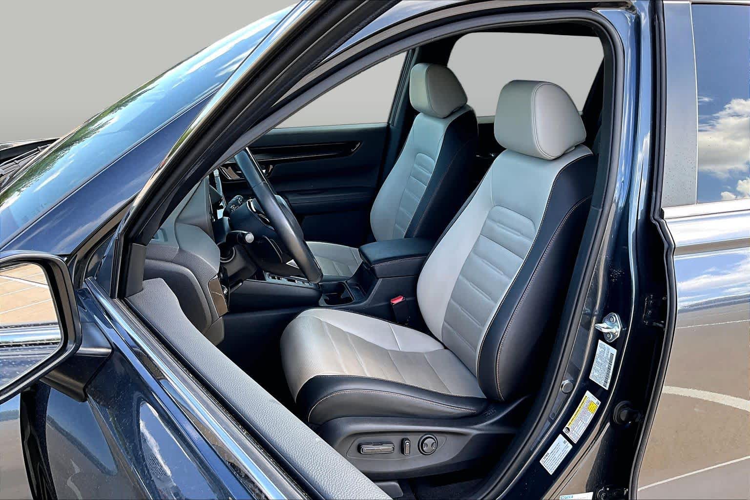2024 Honda CR-V Hybrid Sport Touring Meteorite Gray Metallic at Honda of Clear Lake