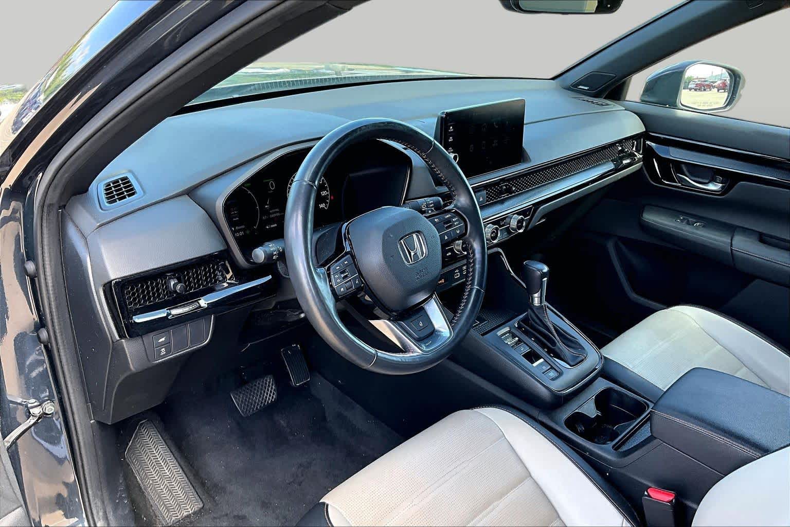 2024 Honda CR-V Hybrid Sport Touring Meteorite Gray Metallic at Honda of Clear Lake