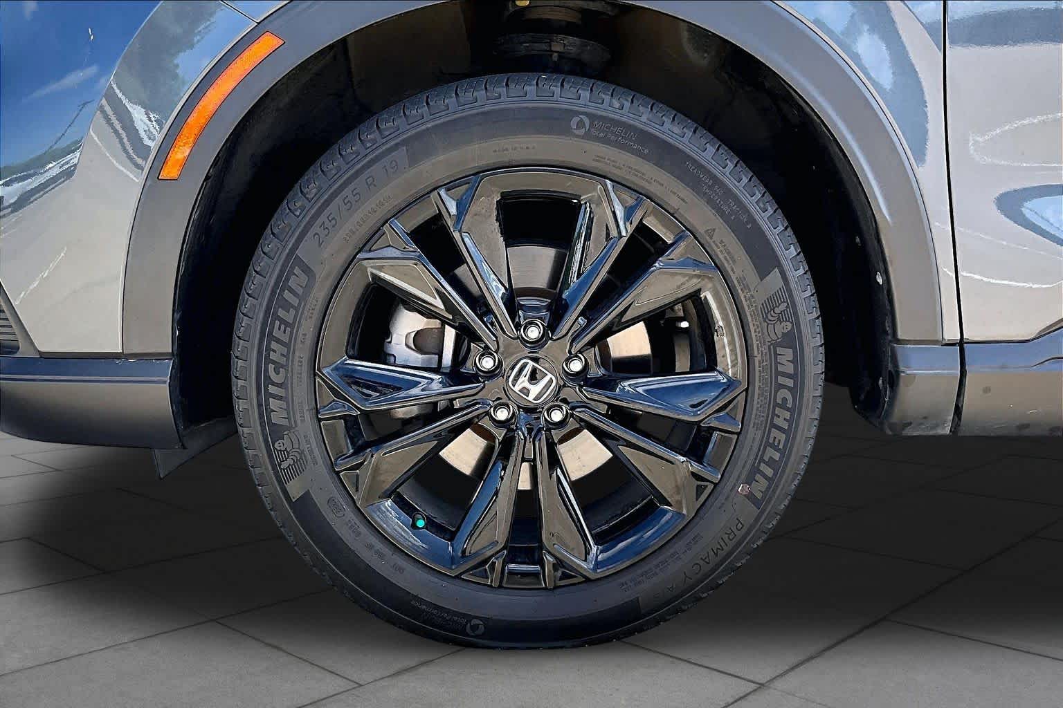 2024 Honda CR-V Hybrid Sport Touring Meteorite Gray Metallic at Honda of Clear Lake