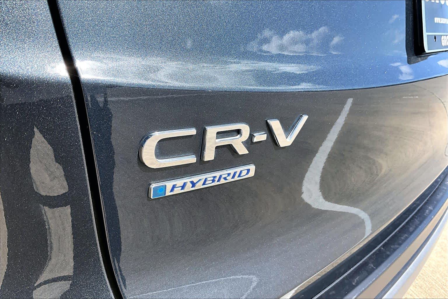 2024 Honda CR-V Hybrid Sport Touring Meteorite Gray Metallic at Honda of Clear Lake