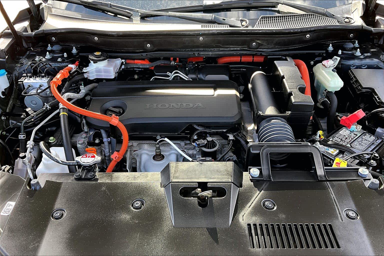 2024 Honda CR-V Hybrid Sport Touring Meteorite Gray Metallic at Honda of Clear Lake