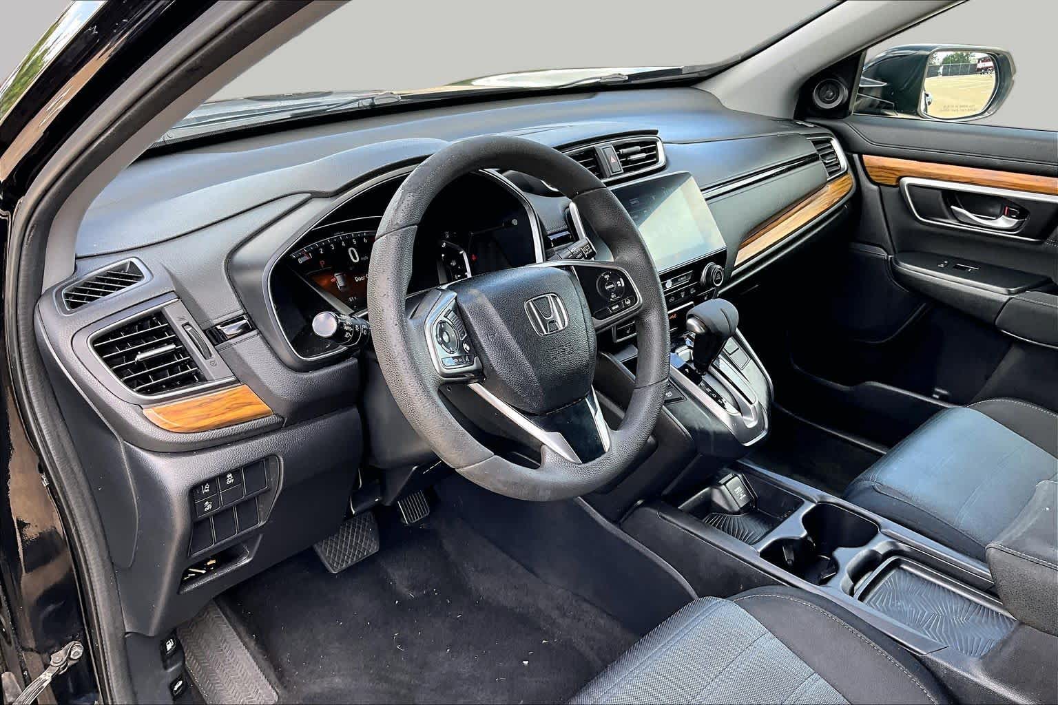 2017 Honda CR-V EX Crystal Black Pearl at Beck & Masten Kia