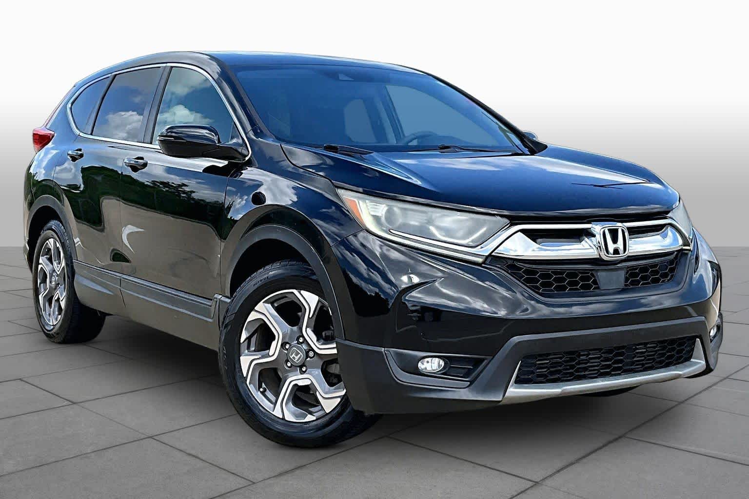 2017 Honda CR-V EX Crystal Black Pearl at Beck & Masten Kia
